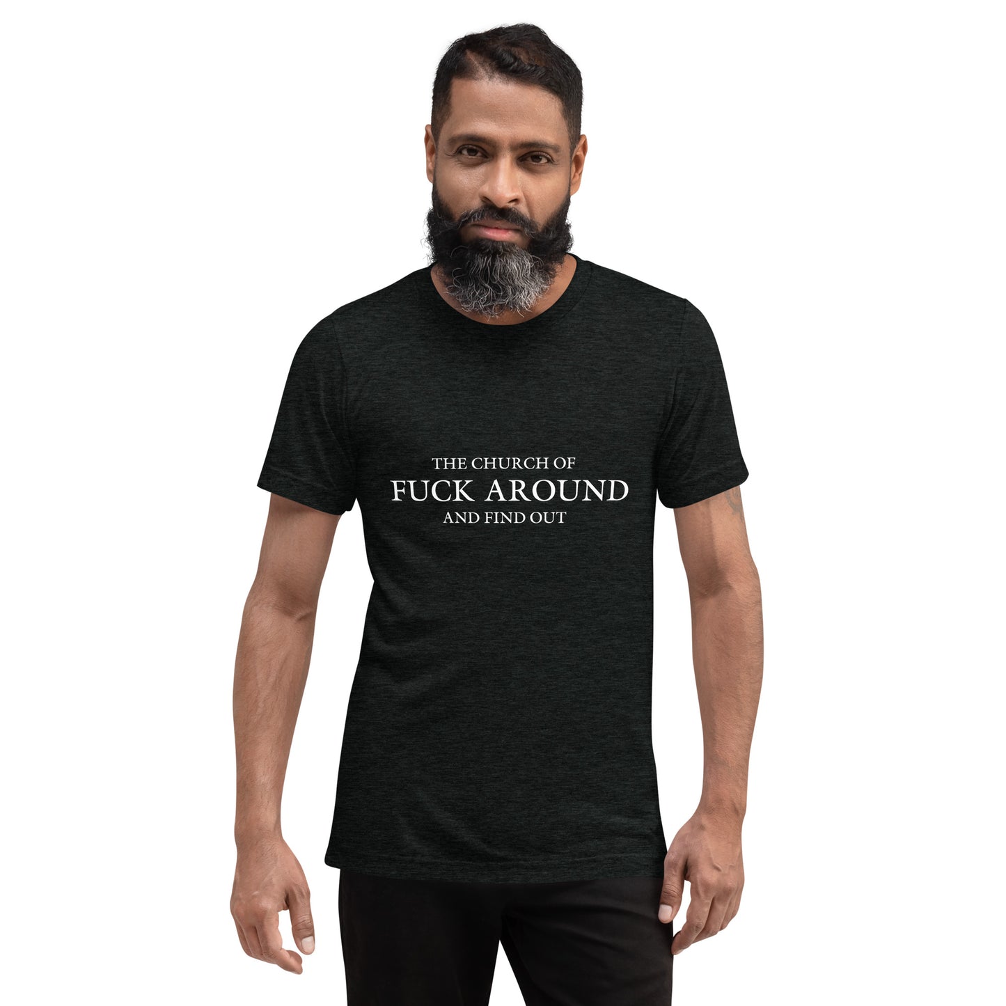 The Church of FAFO Logo Tri-Blend T-Shirt