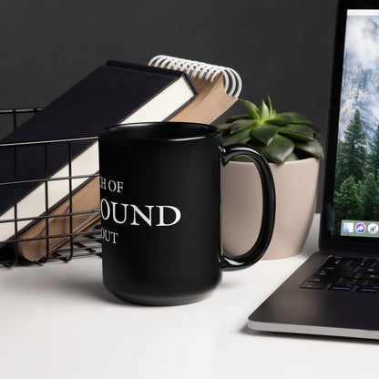 The Church of FAFO Logo Black Mug