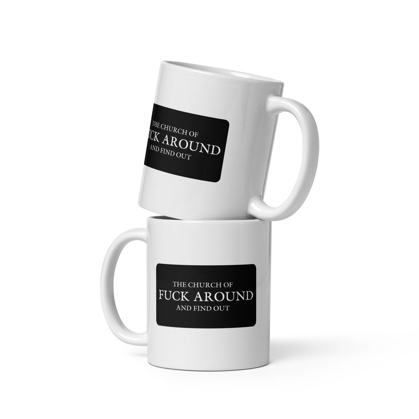 The Church of FAFO Patch Coffee Mug